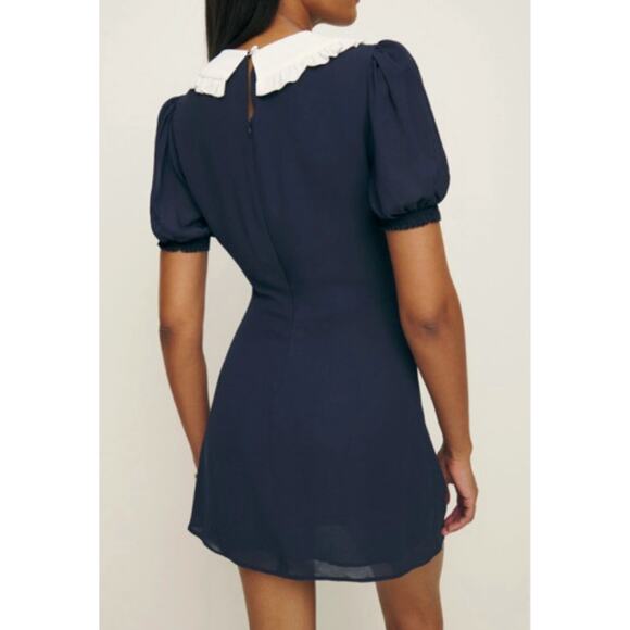 Reformation kaylia mini dress - midnight - Picture 3 of 3